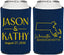 Personalized Wedding Can Coolers - Massachusetts | 120
