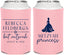 Personalized Bat Mitzvah Can Coolers - 12th Birthday Princess | 120003