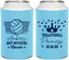 Personalized Bat Mitzvah Can Coolers - 12th Birthday Volleyball | 120015