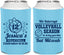 Personalized Bat Mitzvah Can Coolers - 12th Birthday Volleyball | 120016