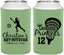 Personalized Bat Mitzvah Can Coolers - 12th Birthday Lacrosse | 120017
