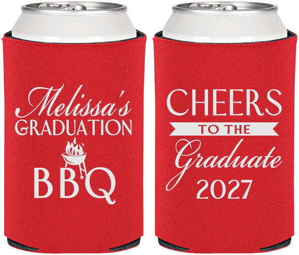 Personalized Graduation Can Coolers - Class Of 2027 Bbq | 130006