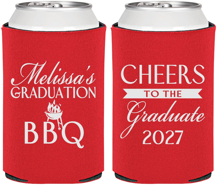 Personalized Graduation Can Coolers - Class Of 2027 Bbq | 130006