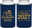 Personalized Graduation Can Coolers - Class Of 2027 Cheers Graduate | 130021