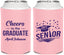 Personalized Graduation Can Coolers - Class Of 2027 Cheers Graduate | 130035