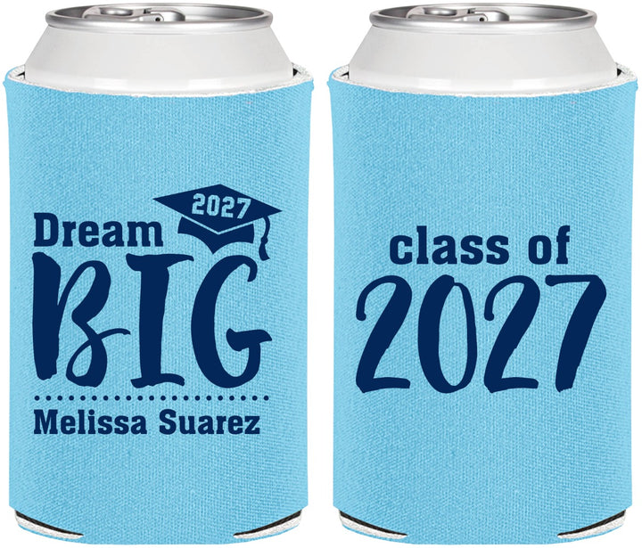 Personalized Graduation Can Coolers - Class Of 2027 Dream Big | 130038