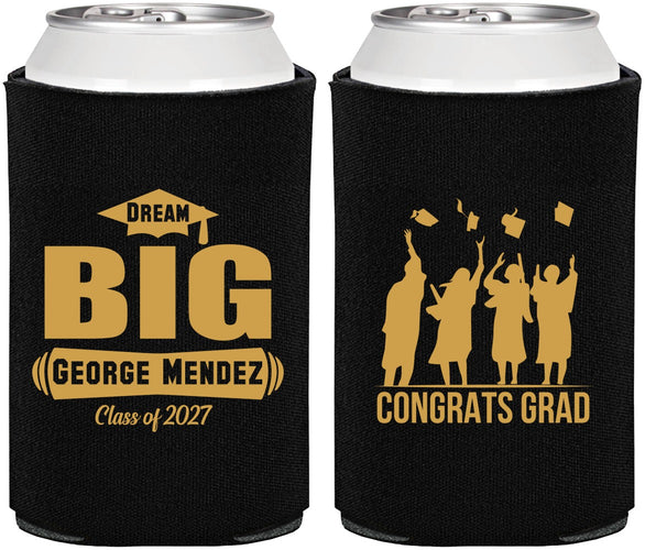 Personalized Graduation Can Coolers - Class Of 2027 Dream Big | 130039