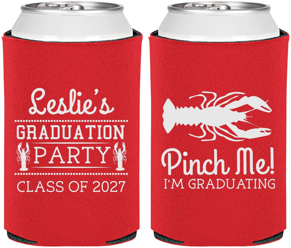 Personalized Graduation Can Coolers - Class Of 2027 Crawfish Boil | 130042