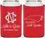 Personalized Wedding Can Coolers - North Carolina | 132