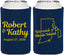Personalized Wedding Can Coolers - Rhode Island | 138