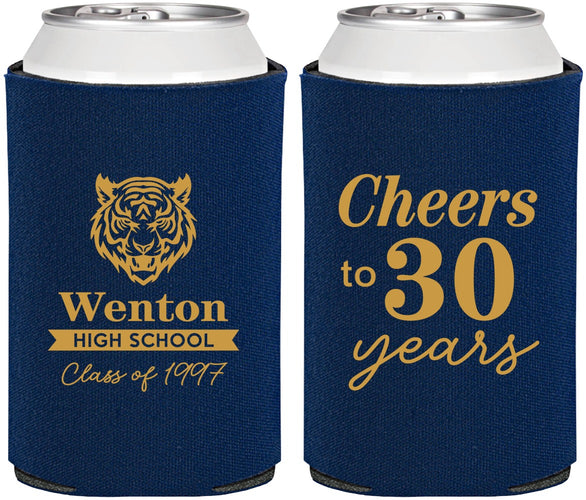 Personalized Class Reunion Can Coolers - Class Of 1997 30 Year | 140002