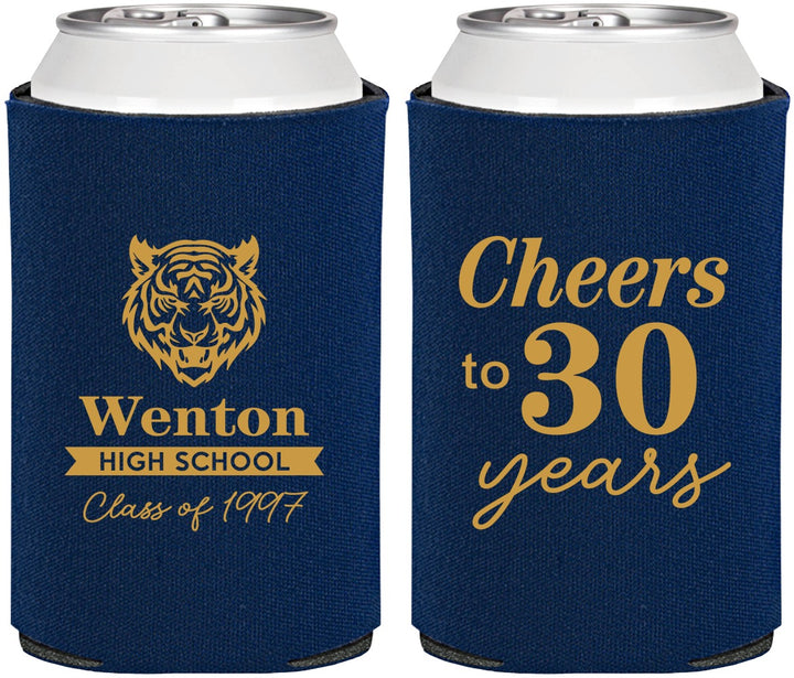 Personalized Class Reunion Can Coolers - Class Of 1997 30 Year | 140002