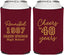 Personalized Class Reunion Can Coolers - Class Of 1987 40 Year | 140003