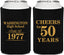 Personalized Class Reunion Can Coolers - Class Of 1977 50 Year | 140004