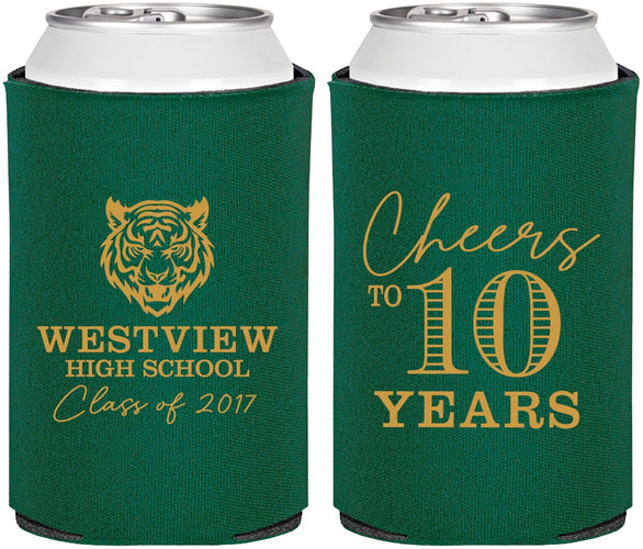 Personalized Class Reunion Can Coolers - Class Of 2017 10 Year | 140005