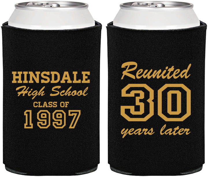 Personalized Class Reunion Can Coolers - Class Of 1997 30 Year | 140012