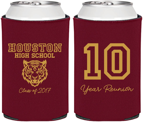Personalized Class Reunion Can Coolers - Class Of 2017 10 Year | 140015