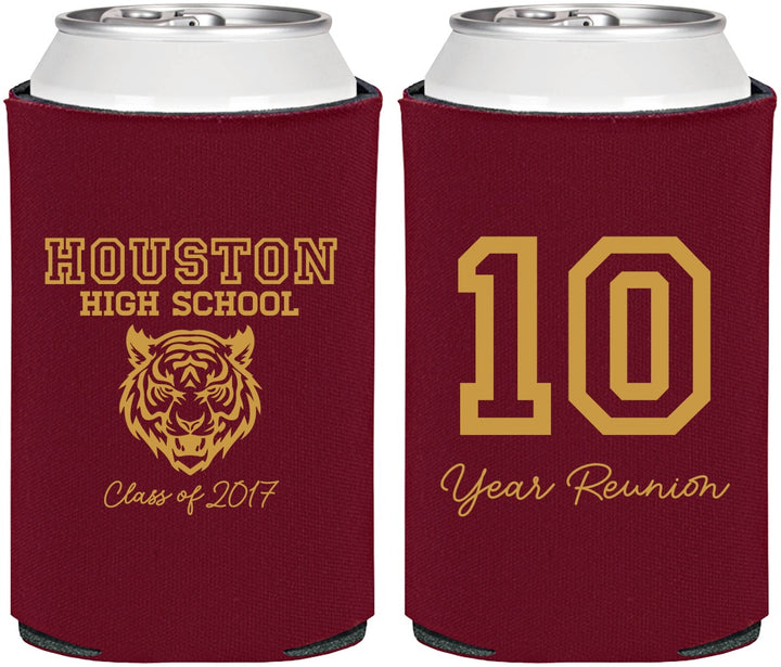 Personalized Class Reunion Can Coolers - Class Of 2017 10 Year | 140015
