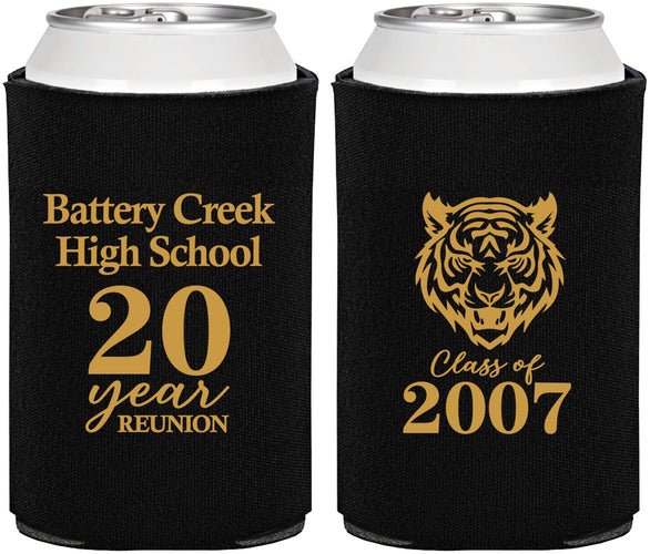 Personalized Class Reunion Can Coolers - Class Of 2007 20 Year | 140016