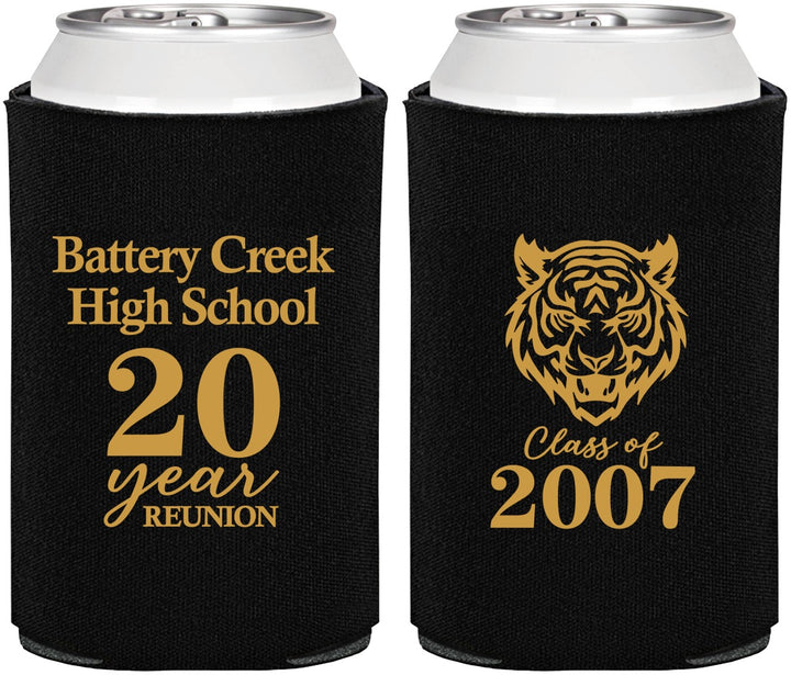 Personalized Class Reunion Can Coolers - Class Of 2007 20 Year | 140016
