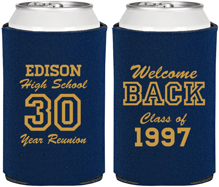 Personalized Class Reunion Can Coolers - Class Of 1997 30 Year | 140022
