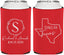 Personalized Wedding Can Coolers - Texas | 142