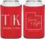 Personalized Wedding Can Coolers - Utah | 143