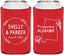 Personalized Wedding Can Coolers - Alabama | 150