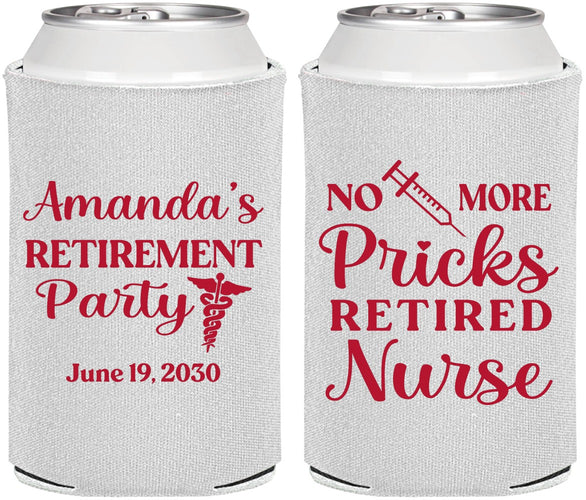 Personalized Retirement Can Coolers - Nurse | 150027