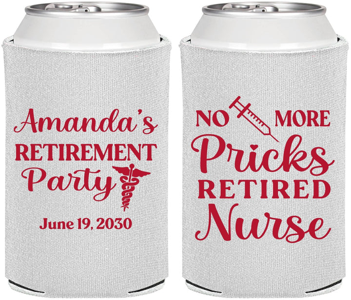 Personalized Retirement Can Coolers - Nurse | 150027