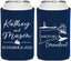 Personalized Wedding Can Coolers - Connecticut | 156