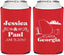 Personalized Wedding Can Coolers - Georgia | 159