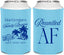 Personalized Family Reunion Can Coolers - Beach Reunited Af | 160012