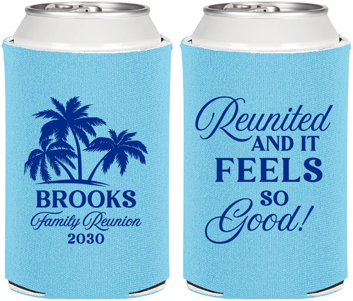 Personalized Family Reunion Can Coolers - Beach Reunited | 160017