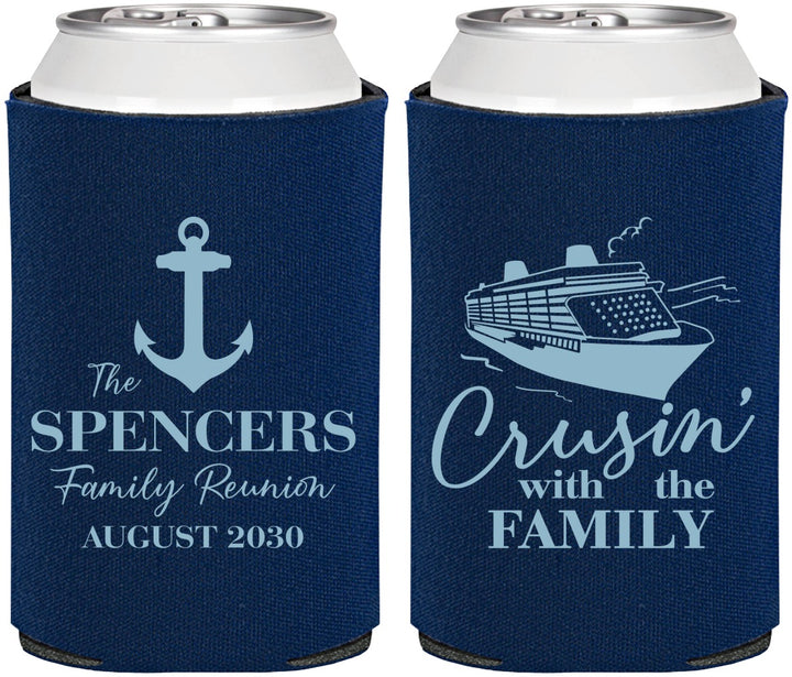 Personalized Family Reunion Can Coolers - Cruise Crusin | 160026