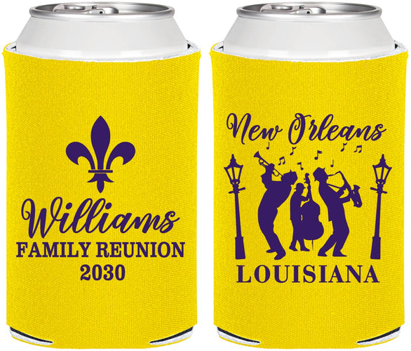 Personalized Family Reunion Can Coolers - New Orleans | 160030