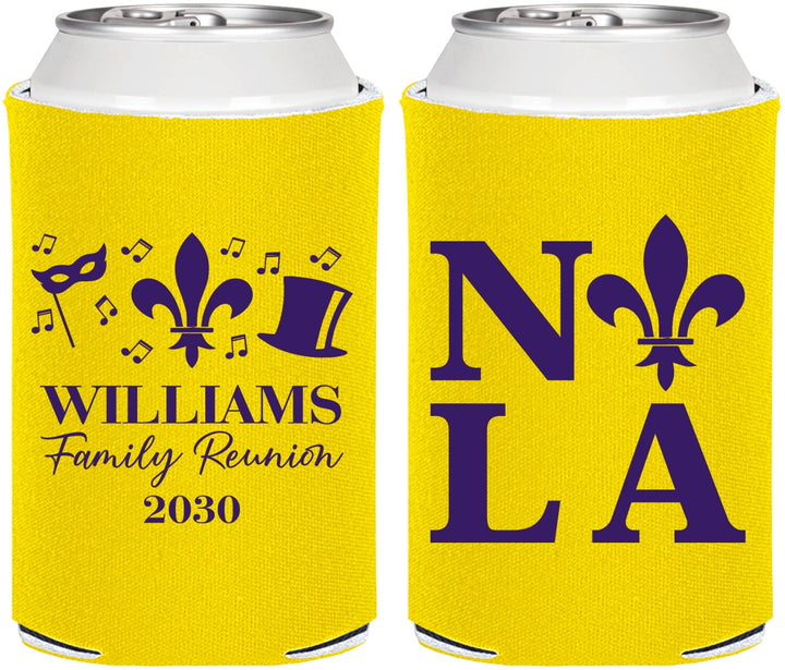 Personalized Family Reunion Can Coolers - New Orleans | 160031