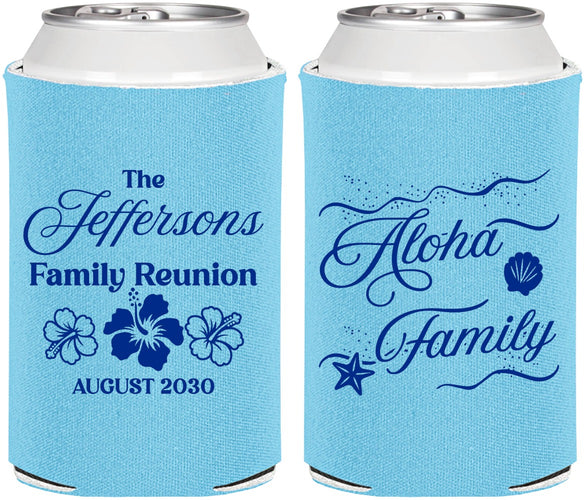Personalized Family Reunion Can Coolers - Hawaii | 160032