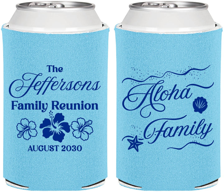 Personalized Family Reunion Can Coolers - Hawaii | 160032