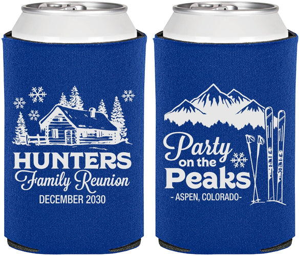 Personalized Family Reunion Can Coolers - Ski Trip | 160042