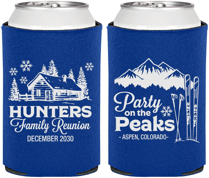 Personalized Family Reunion Can Coolers - Ski Trip | 160042