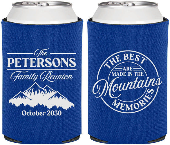 Personalized Family Reunion Can Coolers - Mountains | 160043