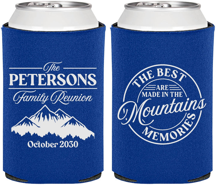 Personalized Family Reunion Can Coolers - Mountains | 160043