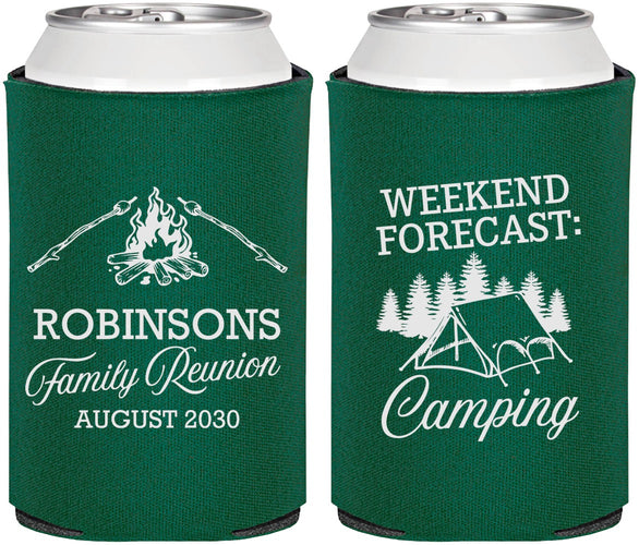 Personalized Family Reunion Can Coolers - Camping | 160044