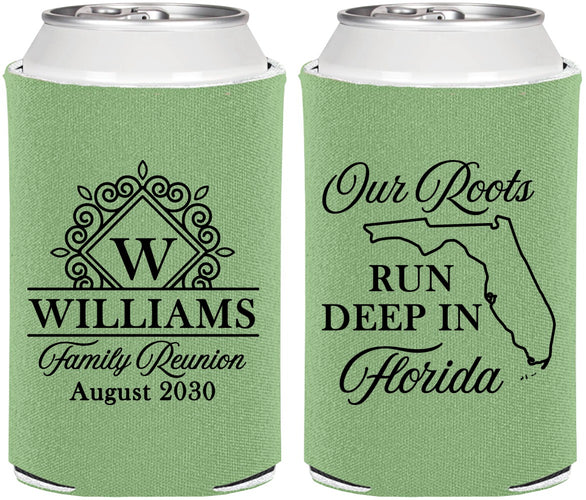 Personalized Family Reunion Can Coolers - Florida | 160057