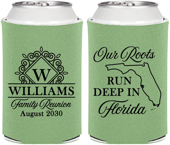 Personalized Family Reunion Can Coolers - Florida | 160057