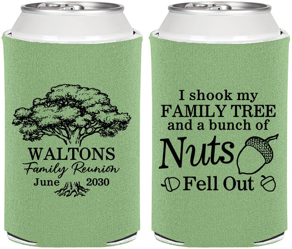 Personalized Family Reunion Can Coolers - Tree | 160058