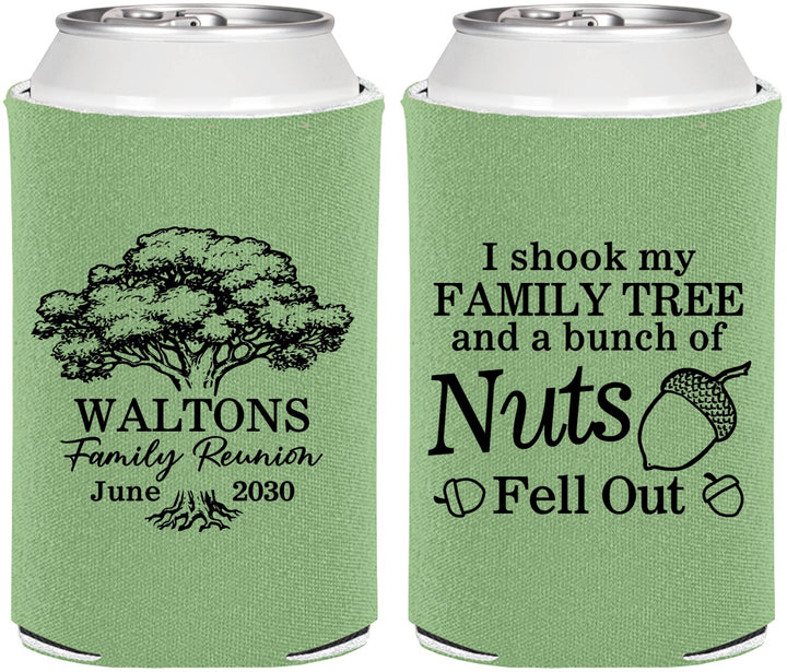 Personalized Family Reunion Can Coolers - Tree | 160058