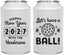 Personalized New Years Can Coolers - 2027 Lets Have A Ball | 170001