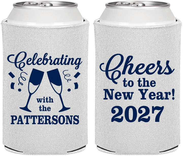 Personalized New Years Can Coolers - 2027 Cheers | 170011